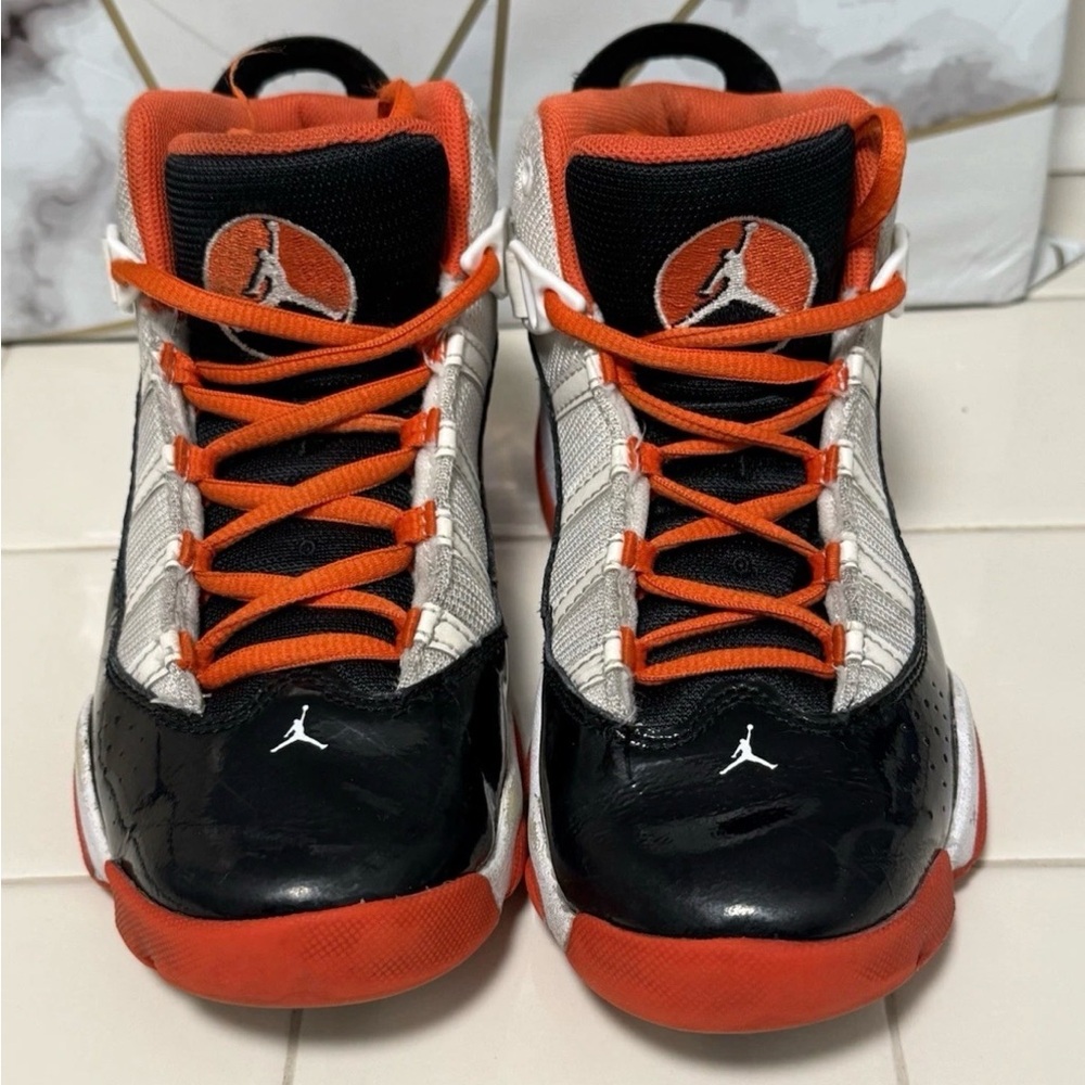 Kid’s Nike Air Jordan 6 Rings Sneakers  Size US 1.5Y